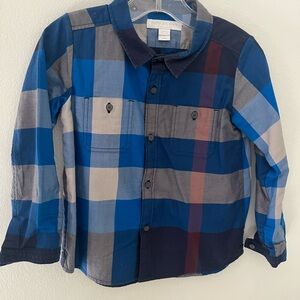 Burberry boys shirt size 3Y